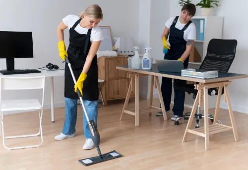 Nettoyage de bureau professionnel à la Gripperie-Saint-Symphorien